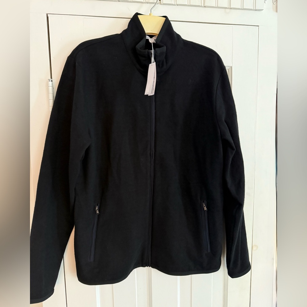 James Perse Fleece fill zip jacket